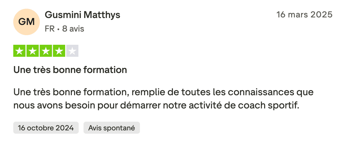 Avis certifié FMCS #29