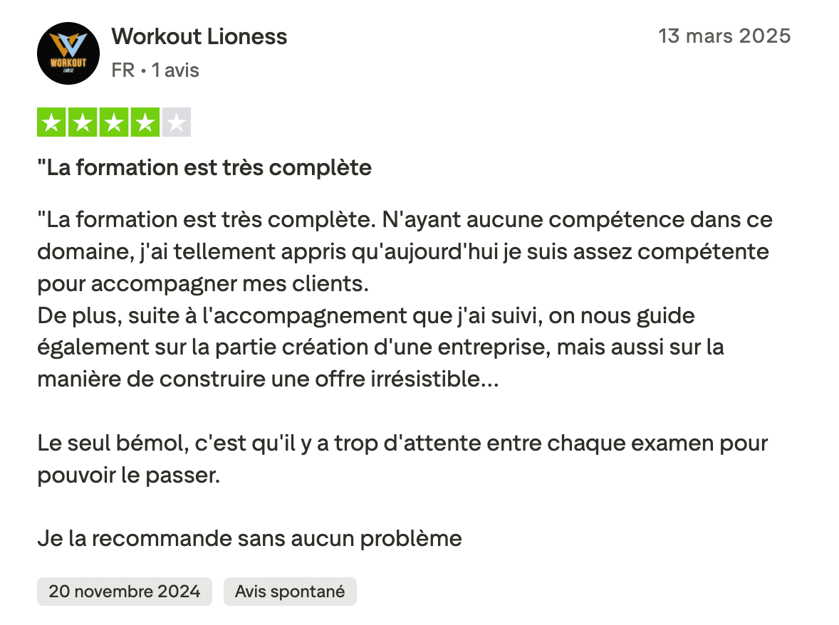 Avis certifié FMCS #32