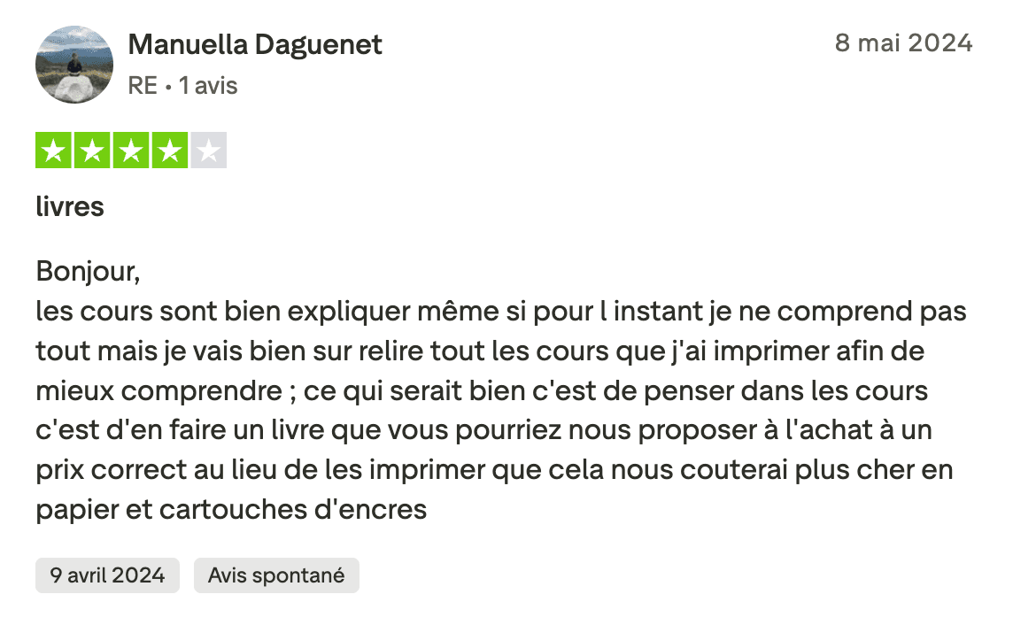 Avis certifié FMCS #34