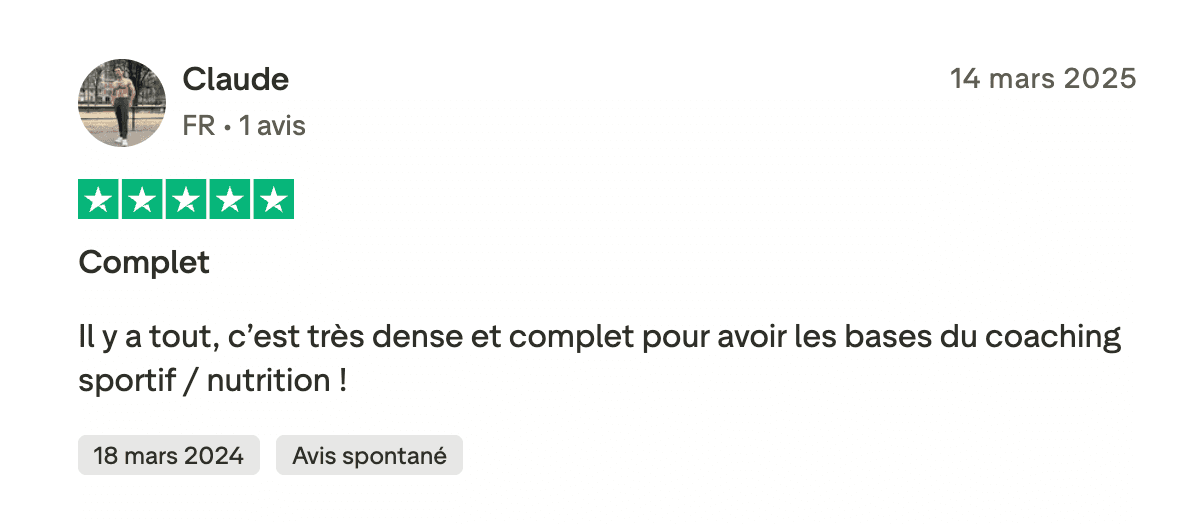 Avis certifié FMCS #6