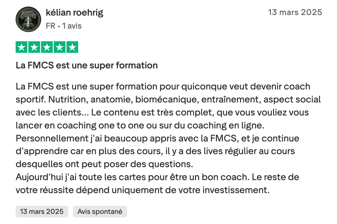 Avis certifié FMCS #9